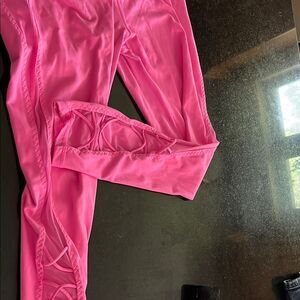 Pink women’s  Leggings from Victoria’s Secret size 12